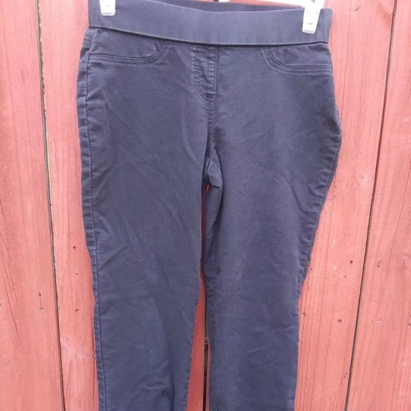 Kim Rogers Women's Petite Size 6P Black Pull On Jeggings - Picture 1 of 4